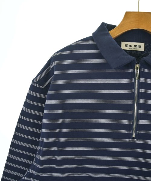 Miu Miu（ミュウミュウ）ポロシャツ 紺 サイズ:S メンズ/2200679172024