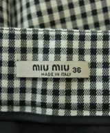 Miu Miu（ミュウミュウ）ミニスカート 黒 サイズ:36(XS位) レディース/2200674606166