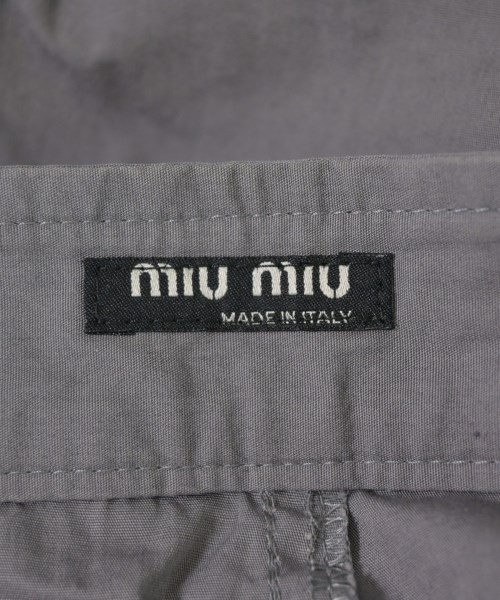 Miu Miu（ミュウミュウ）ショートパンツ グレー サイズ:48(L位) メンズ/2200698376182