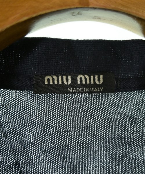 Miu Miu（ミュウミュウ）カーディガン 紺 サイズ:XS メンズ/2200715207482