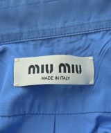 Miu Miu（ミュウミュウ）カジュアルシャツ 青 サイズ:38(S位) レディース/2200636383128