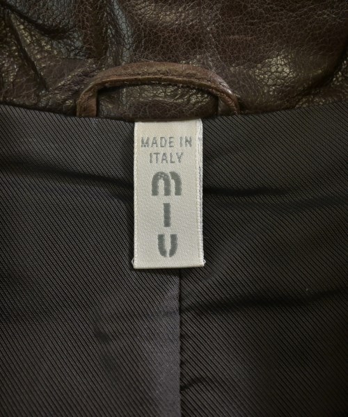 Miu Miu（ミュウミュウ）その他 茶 サイズ:46(M位) メンズ/2200648910015
