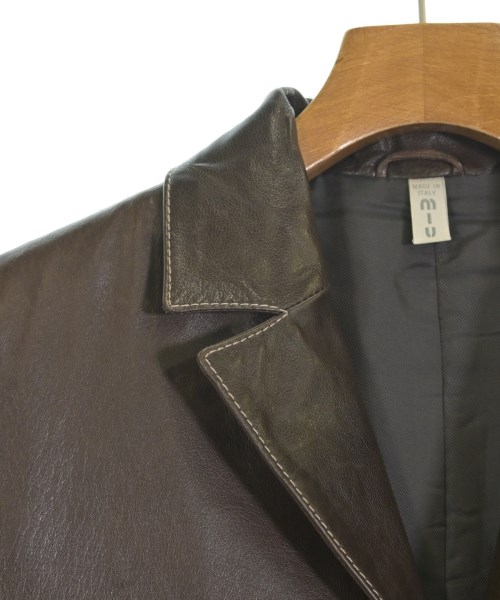 Miu Miu（ミュウミュウ）その他 茶 サイズ:46(M位) メンズ/2200648910015