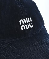 Miu Miu（ミュウミュウ）キャップ 黒 サイズ:L メンズ/2200703023179