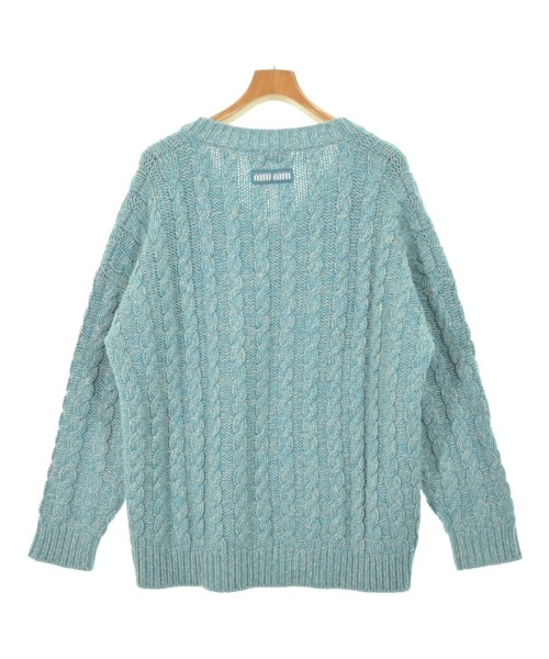Miu Miu（ミュウミュウ）ニット・セーター 青 サイズ:46(M位) メンズ/2200662485049