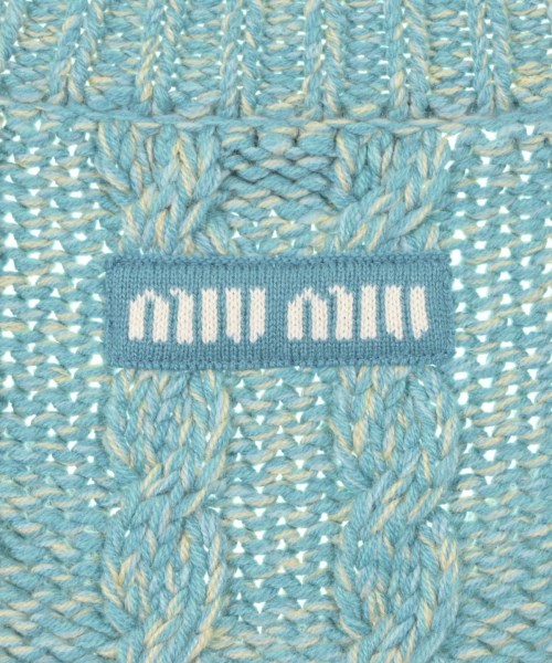 Miu Miu（ミュウミュウ）ニット・セーター 青 サイズ:46(M位) メンズ/2200662485049