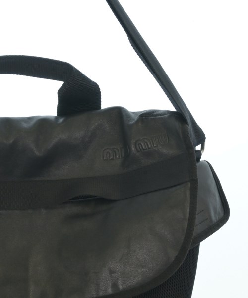 Miu Miu（ミュウミュウ）ショルダーバッグ 黒 サイズ:- メンズ/2200664697037