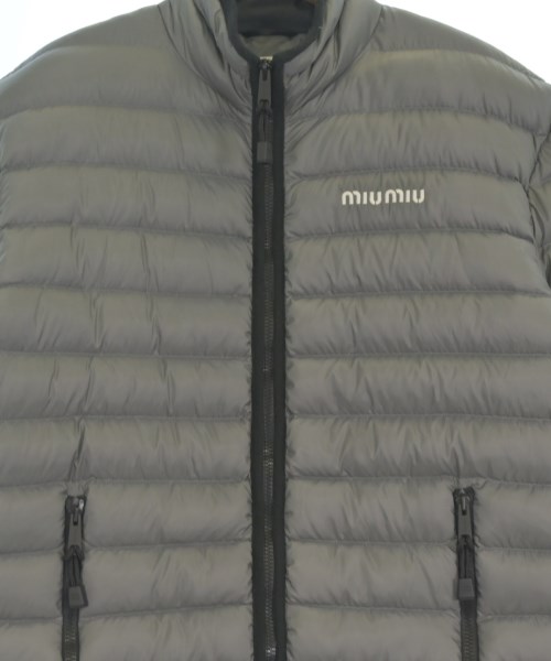Miu Miu（ミュウミュウ）ダウンジャケット/ダウンベスト グレー サイズ:36(XS位) メンズ/2200670457021