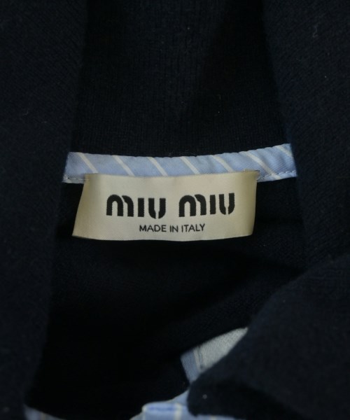 Miu Miu（ミュウミュウ）ニット・セーター 紺 サイズ:42(M位) レディース/2200726669194