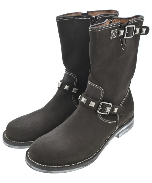 Silvano Mazza(シルバノマッツァ)ブーツ 茶 サイズ:UK8(26.5cm位)/2200645284119