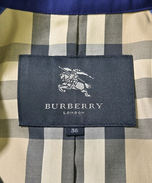 BURBERRY（バーバリー）トレンチコート 青 サイズ:38(S位) レディース/2200609841068