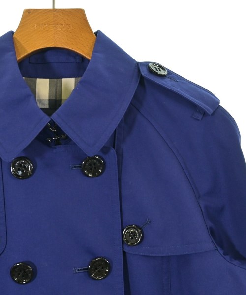 BURBERRY（バーバリー）トレンチコート 青 サイズ:38(S位) レディース/2200609841068