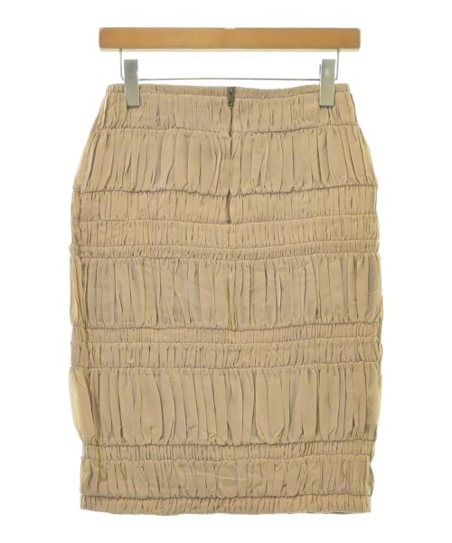 BURBERRY PRORSUM COLLECTION（バーバリープローサムコレクション）ひざ丈スカート ベージュ サイズ:40(M位) レディース/2200600940159