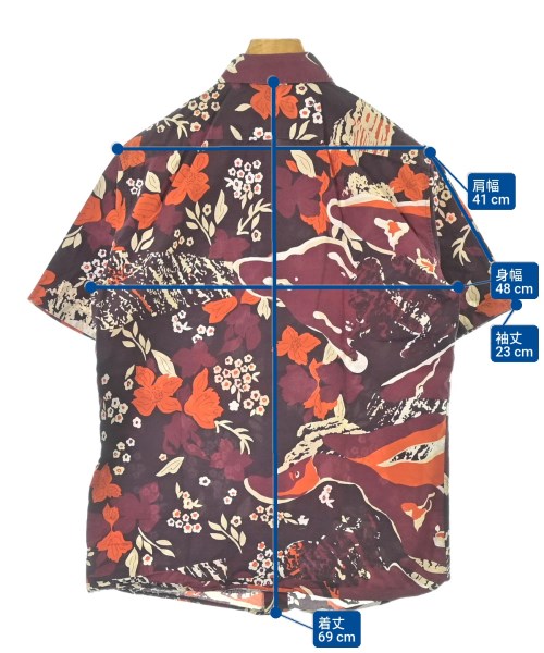 BURBERRY PRORSUM COLLECTION（バーバリープローサムコレクション）カジュアルシャツ 紫 サイズ:15(S位) メンズ/2200676934274