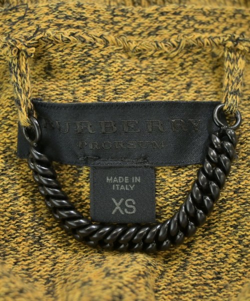 BURBERRY PRORSUM COLLECTION（バーバリープローサムコレクション）ニット・セーター 黄 サイズ:XS メンズ/2200696168277