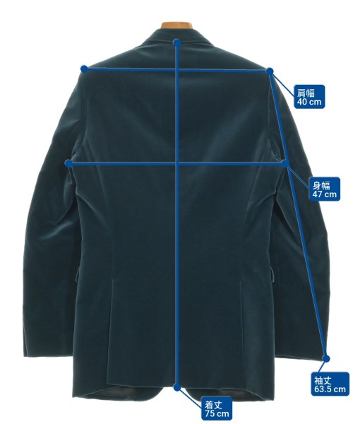 BURBERRY PRORSUM COLLECTION（バーバリープローサムコレクション）テーラードジャケット 紺 サイズ:46(M位) メンズ/2200717959013
