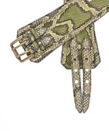 BURBERRY PRORSUM COLLECTION（バーバリープローサムコレクション）ベルト 緑 サイズ:- レディース/2200647480069