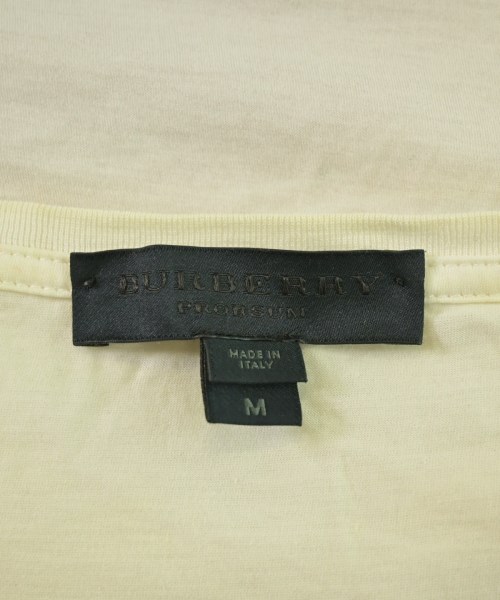 BURBERRY PRORSUM COLLECTION（バーバリープローサムコレクション）Tシャツ・カットソー 黄 サイズ:M メンズ/2200665944116