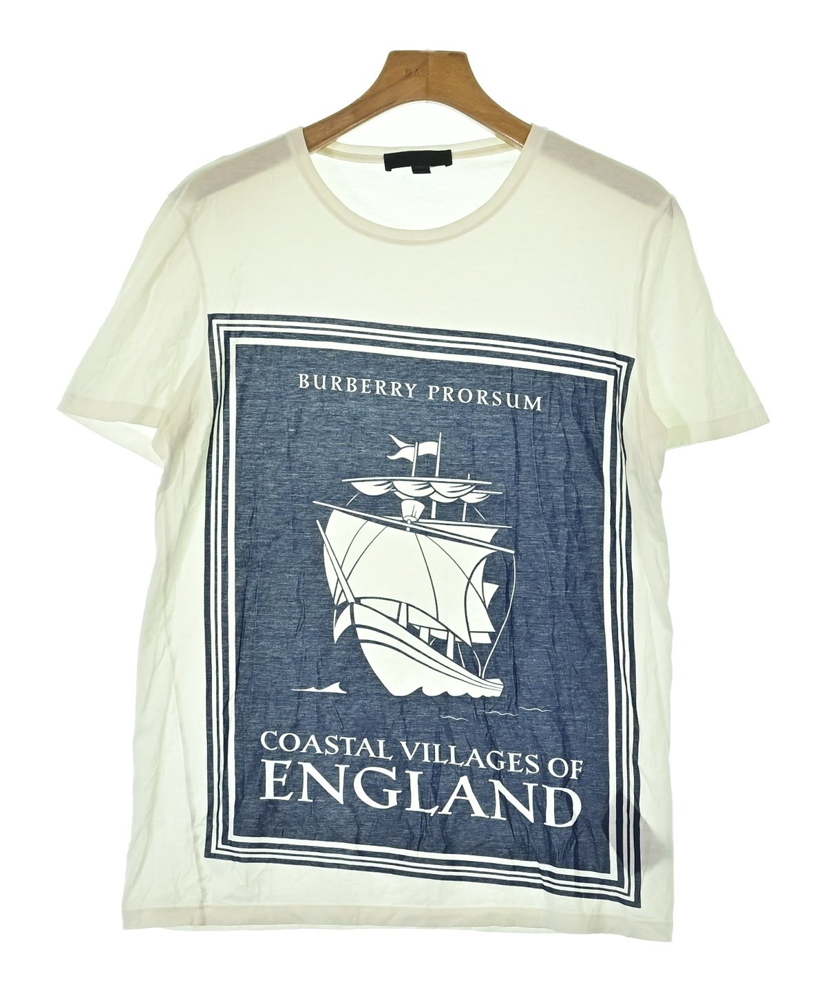 BURBERRY Tシャツ　ホワイト　バーバリー プローサム L 楽天市場】バーバリー BURBERRY クルーネックTシャツ ホワイト メンズ