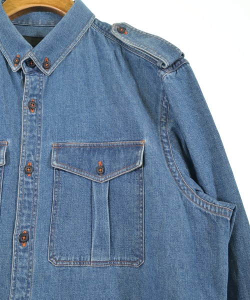 BURBERRY PRORSUM COLLECTION（バーバリープローサムコレクション）カジュアルシャツ 青 サイズ:16 1/2(XL位) メンズ/2200721872421