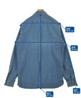 BURBERRY PRORSUM COLLECTION（バーバリープローサムコレクション）カジュアルシャツ 青 サイズ:16 1/2(XL位) メンズ/2200721872421