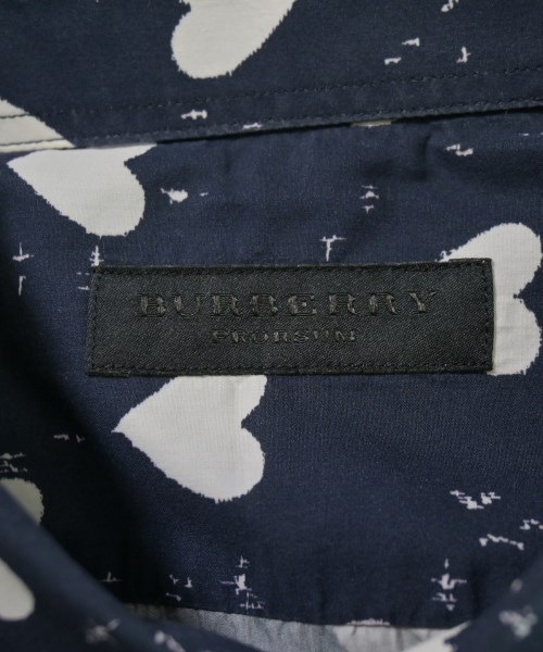 BURBERRY PRORSUM COLLECTION（バーバリープローサムコレクション）カジュアルシャツ 紺 サイズ:39(M位) メンズ/2200721893174