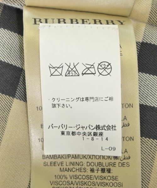 BURBERRY（バーバリー）トレンチコート 黒 サイズ:46(M位) メンズ/2200722291016