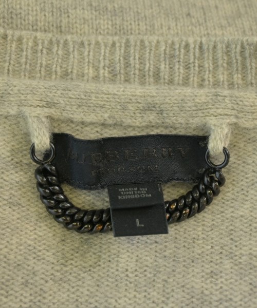 BURBERRY PRORSUM COLLECTION（バーバリープローサムコレクション）ニット・セーター グレー サイズ:L メンズ/2200691228013
