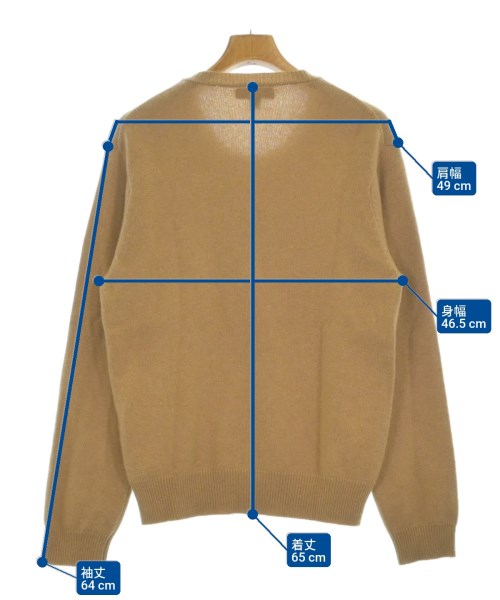 BURBERRY PRORSUM COLLECTION（バーバリープローサムコレクション）ニット・セーター ベージュ サイズ:M メンズ/2200691228037