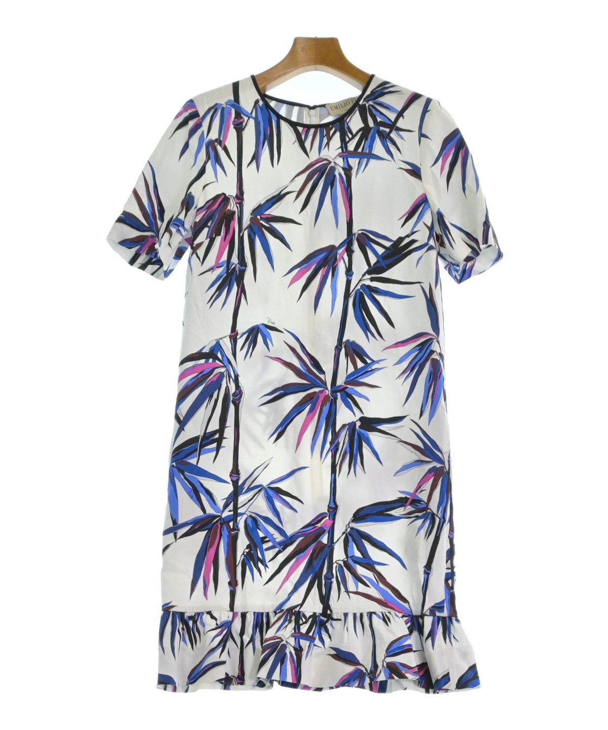 EMILIO PUCCI（エミリオプッチ）ワンピース 白 サイズ:34(XS位