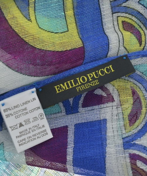 EMILIO PUCCI（エミリオプッチ）ストール 青 サイズ:- レディース/2200634164057