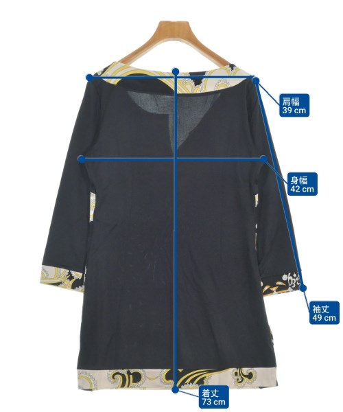 EMILIO PUCCI（エミリオプッチ）カジュアルシャツ 黒 サイズ:42(M位) レディース/2200635386045