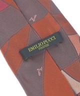 EMILIO PUCCI（エミリオプッチ）ネクタイ オレンジ サイズ:- メンズ/2200622987224