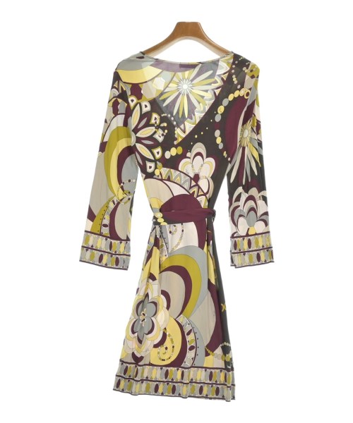 EMILIO PUCCI（エミリオプッチ）ワンピース 茶 サイズ:38(S位) レディース/2200637438063