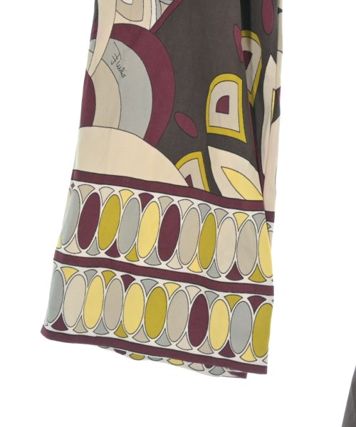 EMILIO PUCCI（エミリオプッチ）ワンピース 茶 サイズ:38(S位) レディース/2200637438063