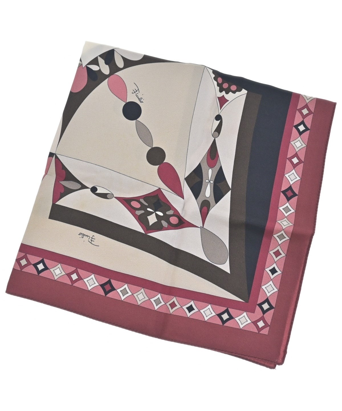 EMILIO PUCCI（エミリオプッチ）バンダナ・スカーフ 黒 サイズ