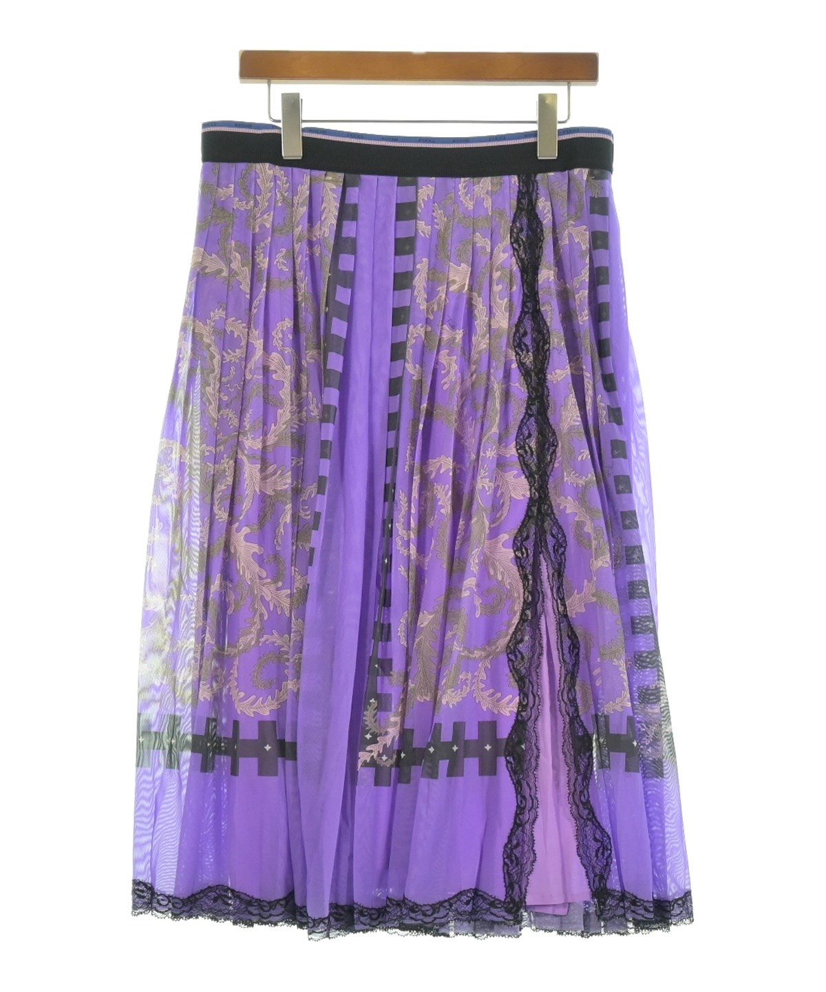 EMILIO PUCCI ロングスカート パープル EMILIO PUCCI（エミリオプッチ）ロング・マキシ丈スカート 紫 サイズ