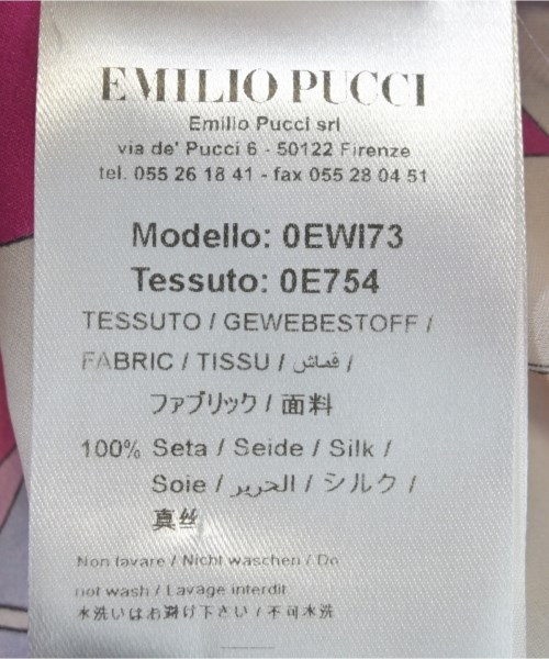 EMILIO PUCCI（エミリオプッチ）ワンピース ピンク サイズ:38(S位) レディース/2200607856194