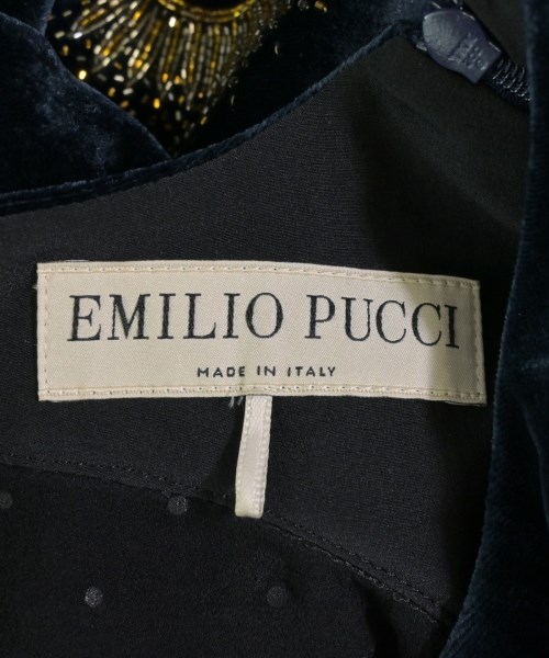 EMILIO PUCCI（エミリオプッチ）ワンピース 紺 サイズ:38(S位) レディース/2200615499062