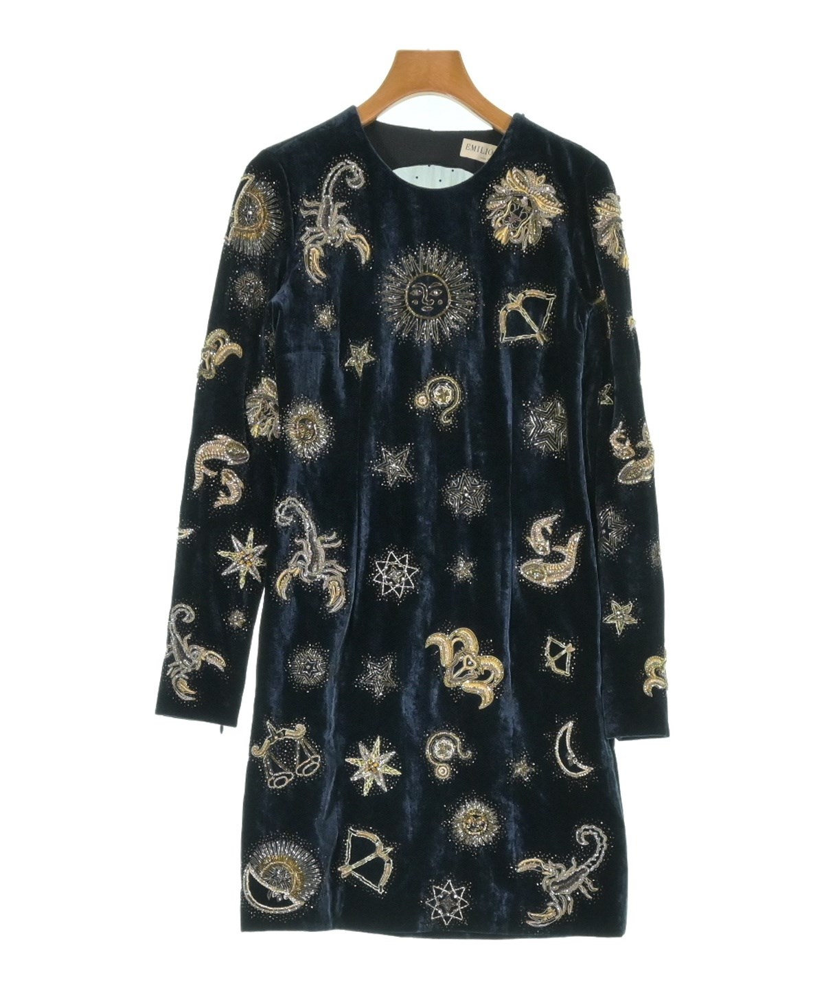 EMILIO PUCCI（エミリオプッチ）ワンピース 紺 サイズ:38(S位