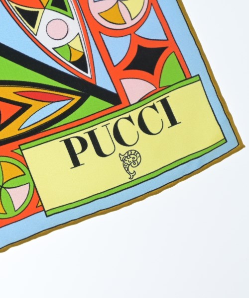 EMILIO PUCCI（エミリオプッチ）バンダナ・スカーフ 緑 サイズ:- レディース/2200617112327