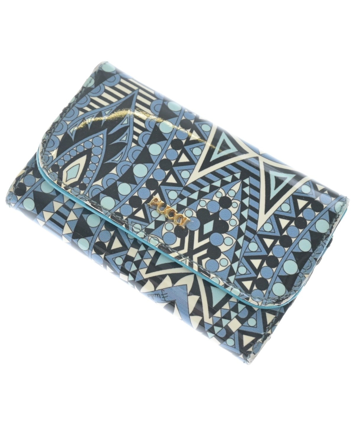 エミリオ・プッチ キーホルダー EMILIO PUCCI（エミリオプッチ）キーケース・キーホルダー 青 サイズ