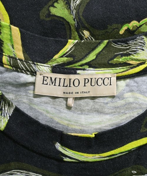EMILIO PUCCI（エミリオプッチ）Tシャツ・カットソー 黒 サイズ:S レディース/2200611835116