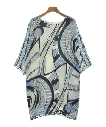 EMILIO PUCCI（エミリオプッチ）ワンピース 青 サイズ:44(L位