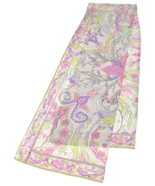 EMILIO PUCCI（エミリオプッチ）バンダナ・スカーフ ベージュ サイズ:- レディース/2200608452043