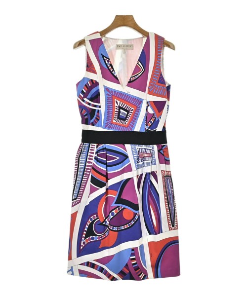 EMILIO PUCCI(エミリオプッチ)ワンピース 紫 サイズ:38(S位)/2200688357108