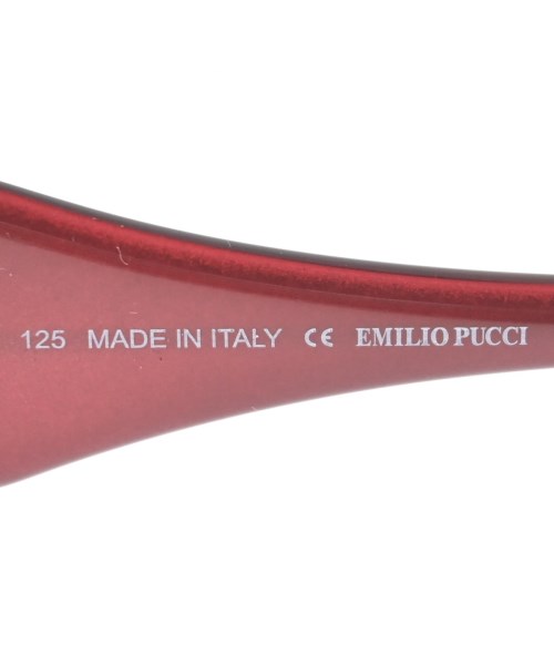 EMILIO PUCCI（エミリオプッチ）サングラス 赤 サイズ:- レディース/2200697402110