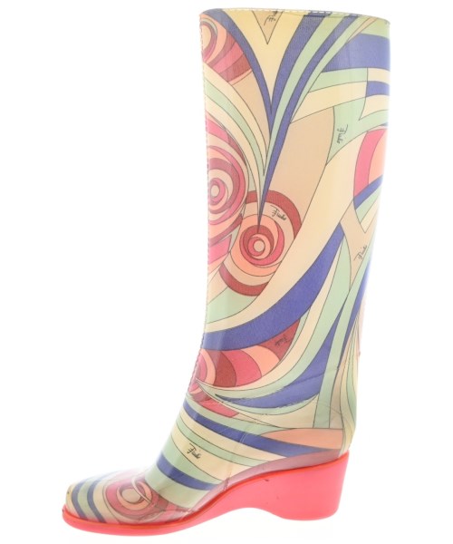 EMILIO PUCCI（エミリオプッチ）レインシューズ 赤 サイズ:37(23.5cm位) レディース/2200698748057