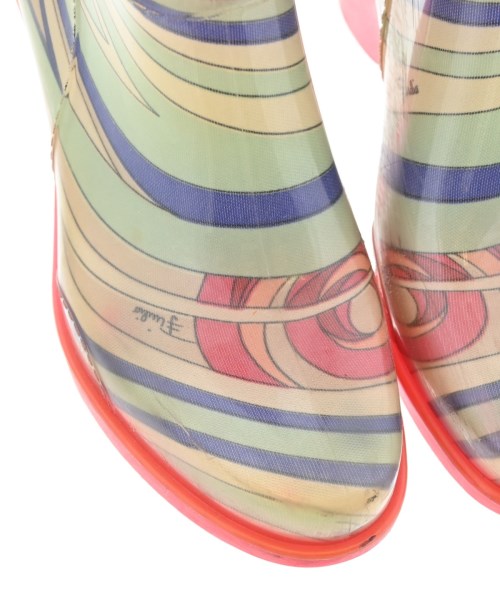 EMILIO PUCCI（エミリオプッチ）レインシューズ 赤 サイズ:37(23.5cm位) レディース/2200698748057