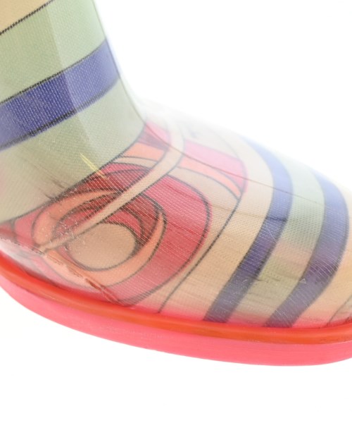 EMILIO PUCCI（エミリオプッチ）レインシューズ 赤 サイズ:37(23.5cm位) レディース/2200698748057